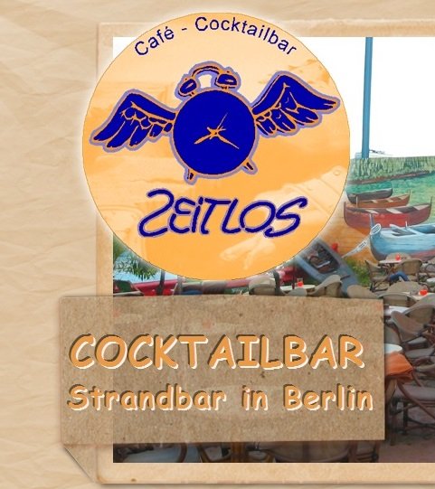 Zeitlos Cafe Cocktailbar Strandbar Berlin