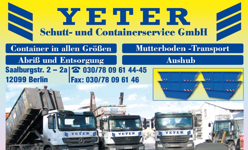 YETER Schutt- und Containerservice GmbH
