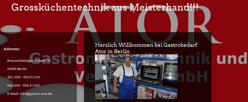 Ator Gastronomie-Technik und Vertriebs GmbH