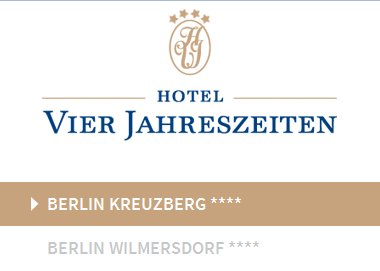 Hotel Vier Jahreszeiten Berlin City - Kreuzberg