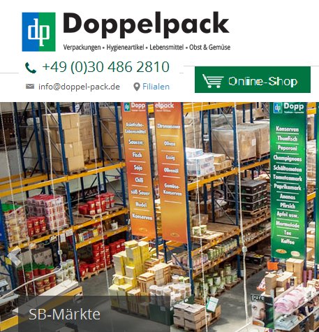 Doppelpack Handels GmbH – Zentrale    Geschäftsführung: Ednan Yilar 
