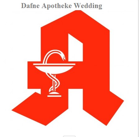 Dafne Apotheke Wedding