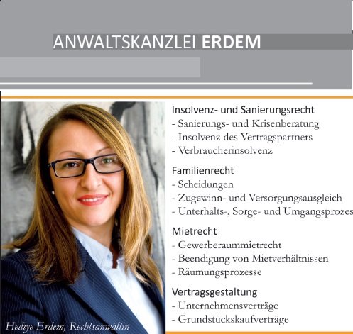 ERDEM Anwaltskanzlei - Avukat Hediye Erdem