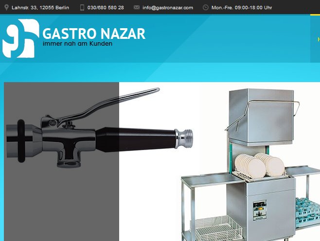 GASTRO NAZAR - Gastronomie Geräte